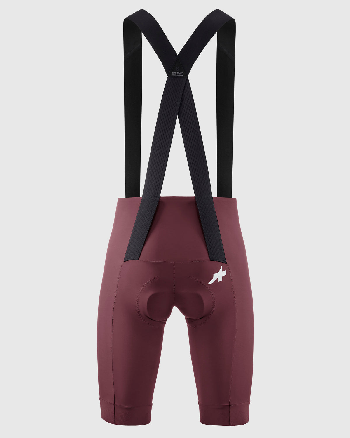 ASSOS MILLE GT Bib Shorts S11 – Burgundy Red, view 12