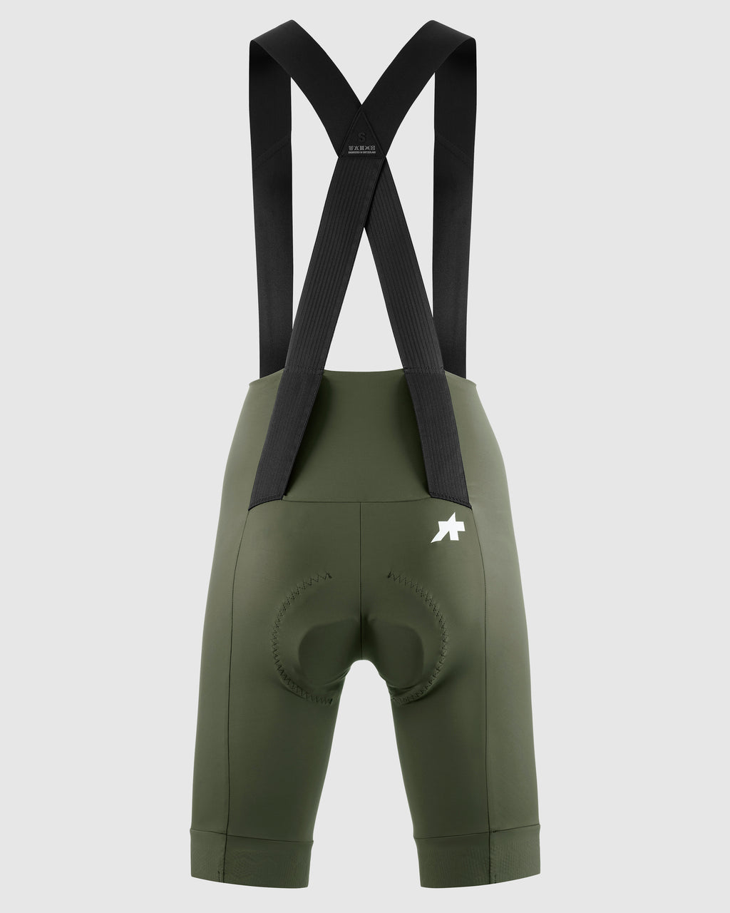 ASSOS UMA GT Bib Shorts S11 – Moss Green, view 12