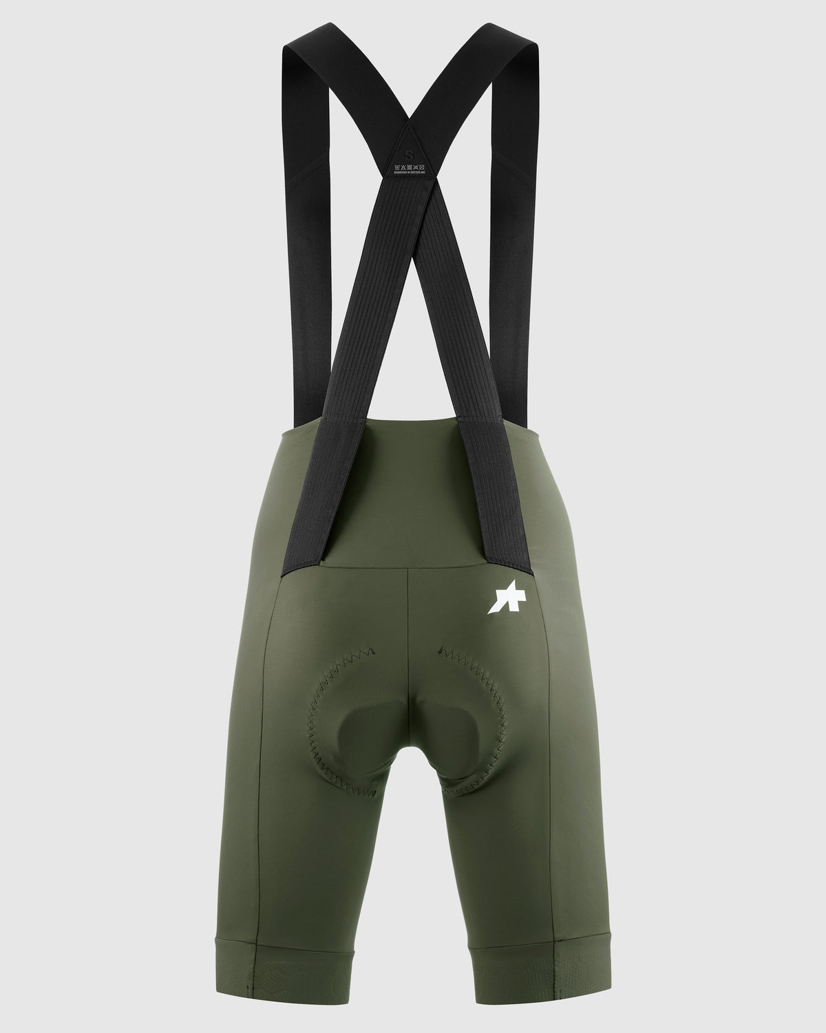 ASSOS UMA GT Bib Shorts S11 – Moss Green, view 12